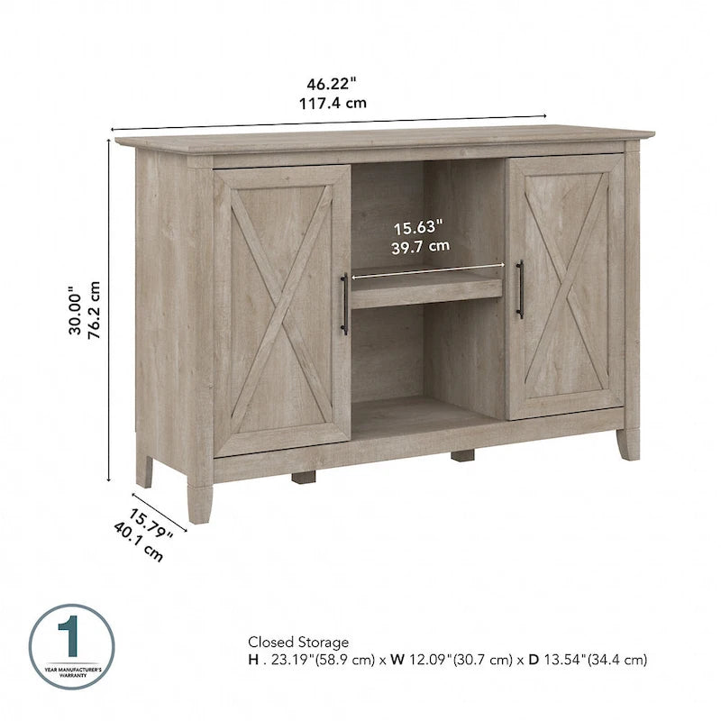 Key West Accent Cabinet with Doors by Bush Furniture