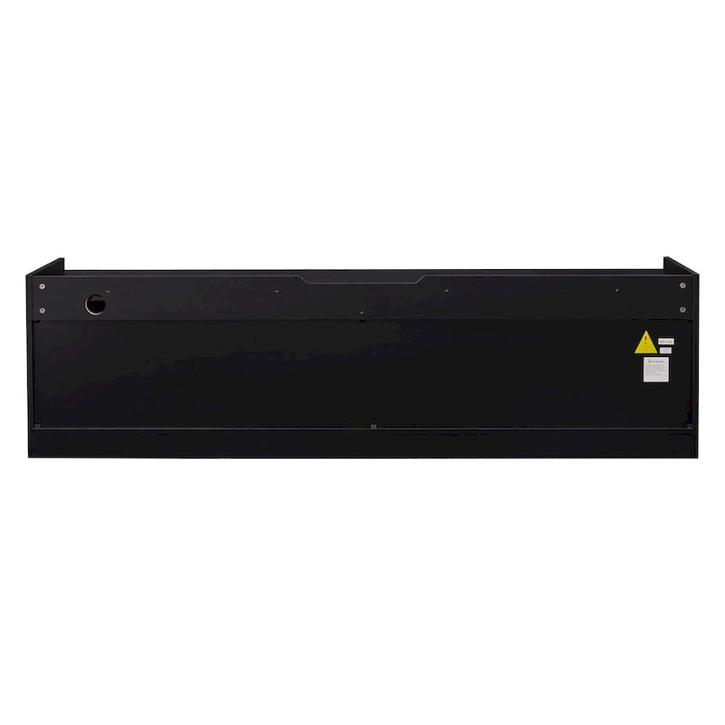 Modern TV Stand with Drawers Design and Built-in Charging Ports and Ambient LED Lighting