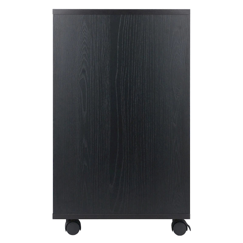 6-Drawer Storage Mobile Cabinet Set - 32 - Black