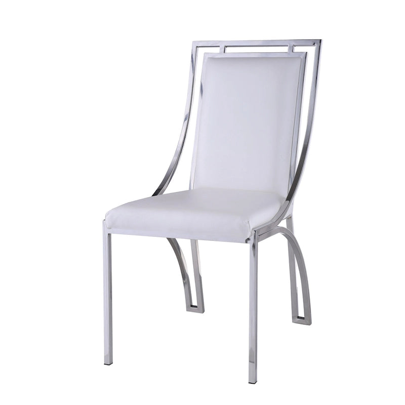 Somette Contemporary Open Frame Side Chair, Set of 2