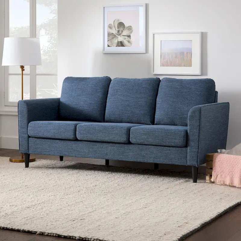 Brookside Clara 73 Upholstered Curved Arm Sofa