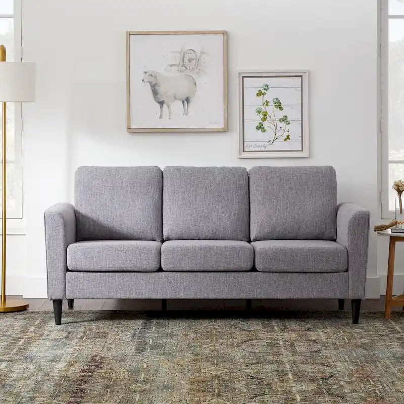 Brookside Clara 73 Upholstered Curved Arm Sofa