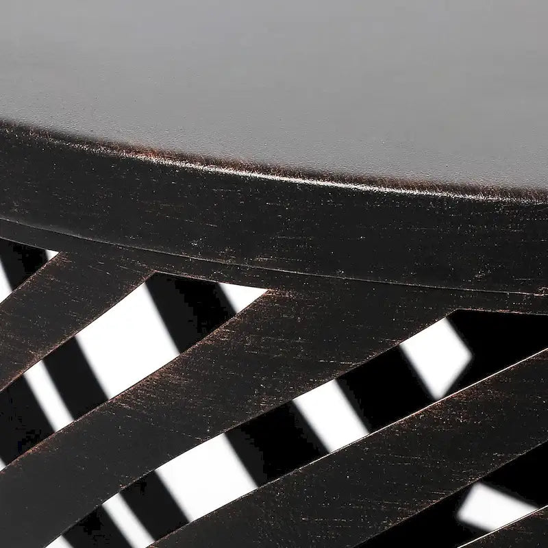 Set of 2 Round Nesting Side End Tables Set - Set of 2