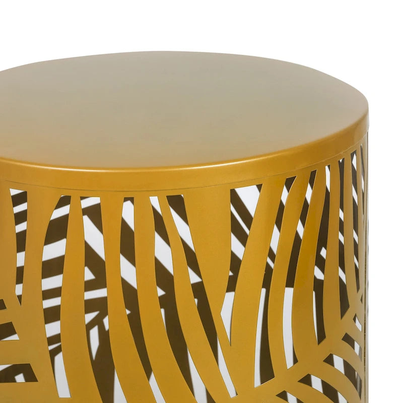 Set of 2 Round Nesting Side End Tables Set - Set of 2