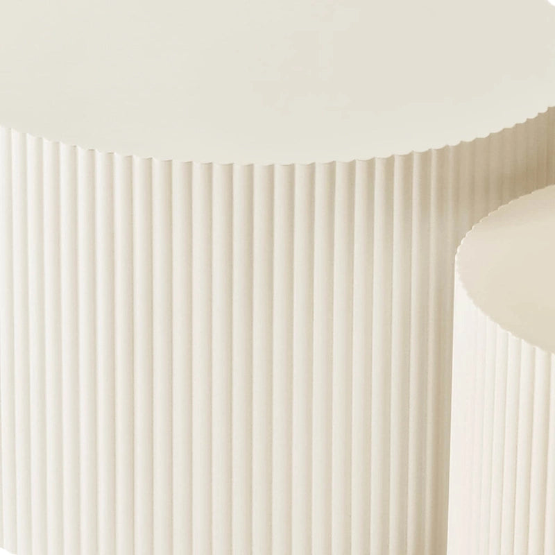 Wave Stripe Nesting Coffee Table Set for Living Room,Bedroom