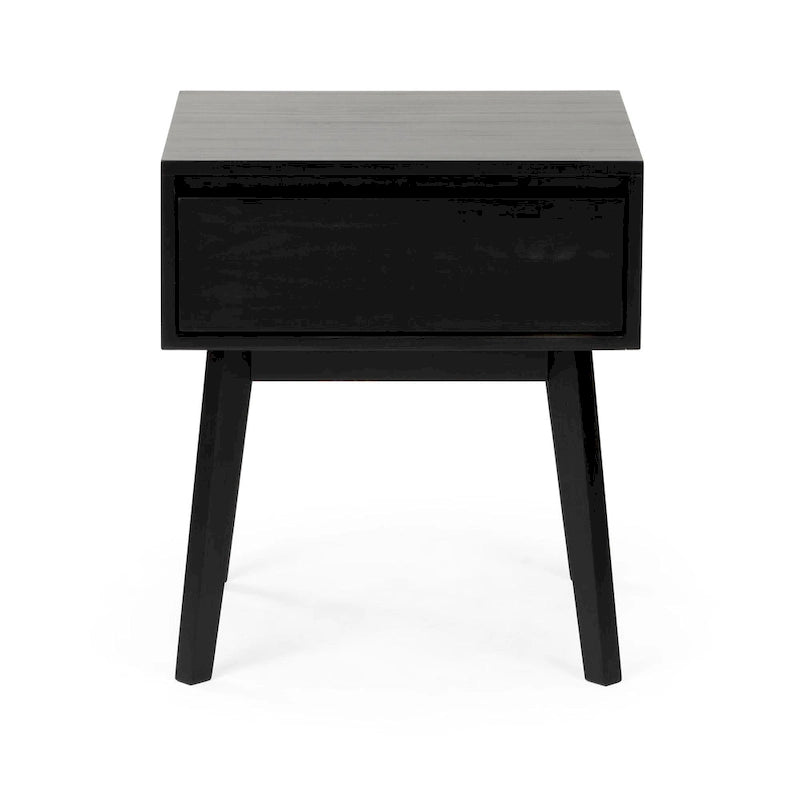 Max and Lily Scandinavian Nightstand with Drawer