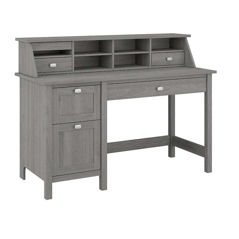 Broadview 54W Computer Desk with Desktop Organizer by Bush Furniture