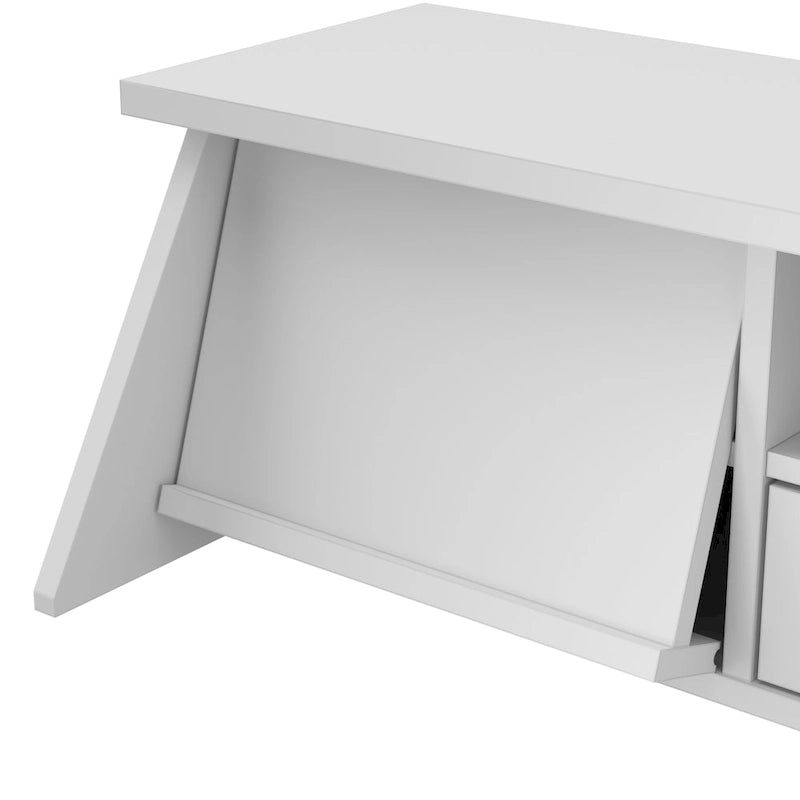 Broadview 54W Computer Desk with Desktop Organizer by Bush Furniture
