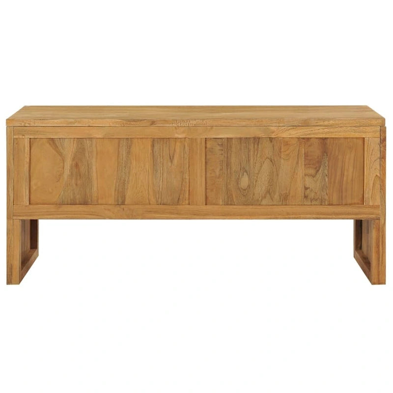 TV Stand 39.4x13.8x17.7 Solid Wood Teak