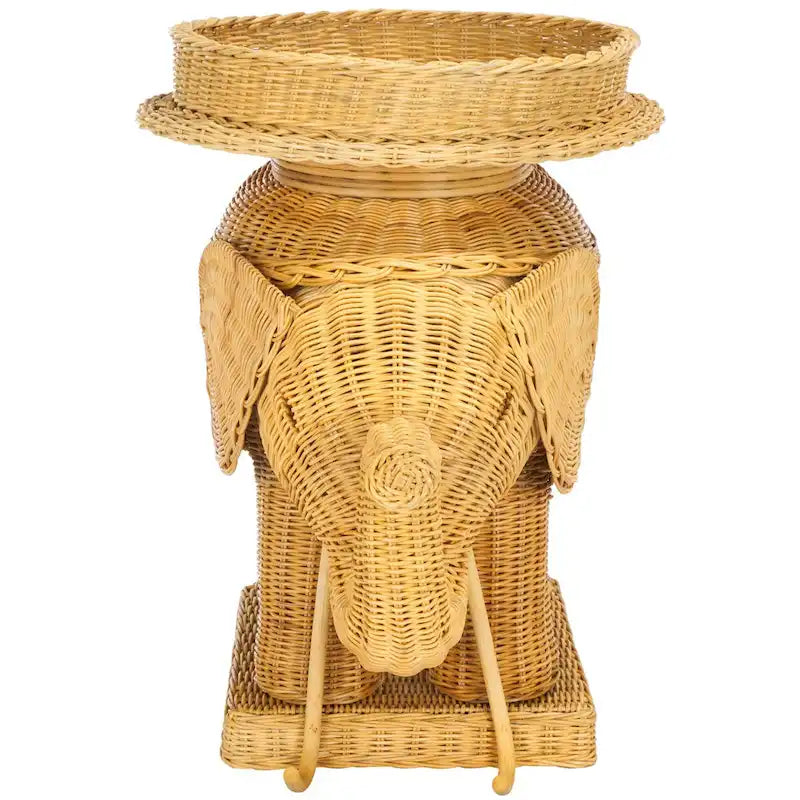 SAFAVIEH Bilek Storage Natural Accent Table - 25 x 17.5 x 21.5 - 25Wx18Dx22H