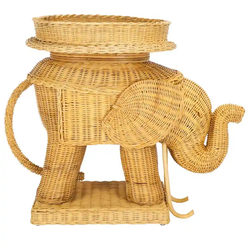 SAFAVIEH Bilek Storage Natural Accent Table - 25 x 17.5 x 21.5 - 25Wx18Dx22H