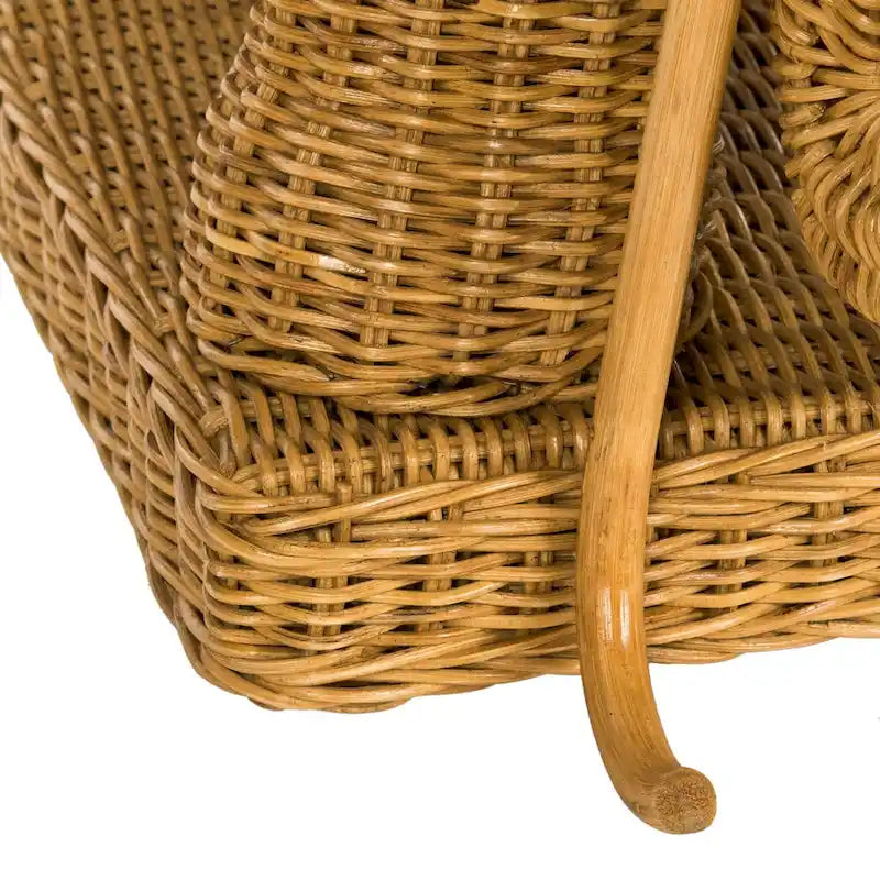 SAFAVIEH Bilek Storage Natural Accent Table - 25 x 17.5 x 21.5 - 25Wx18Dx22H