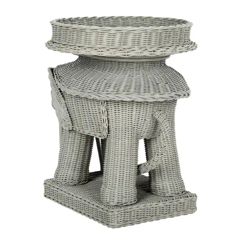 SAFAVIEH Bilek Storage Natural Accent Table - 25 x 17.5 x 21.5 - 25Wx18Dx22H