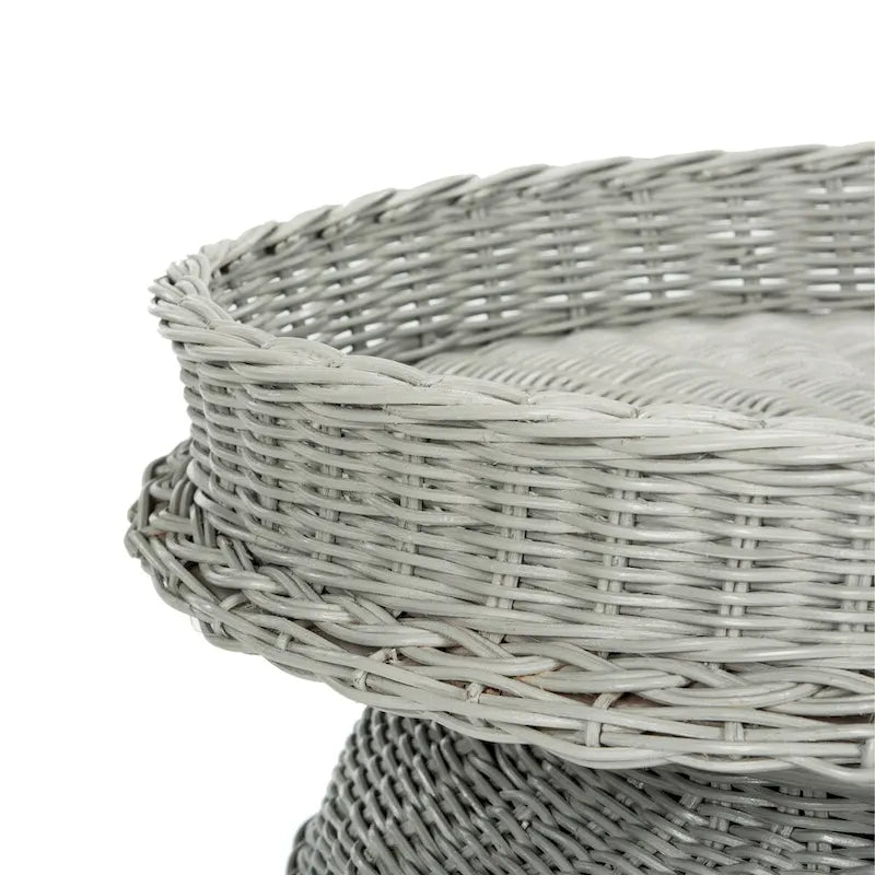 SAFAVIEH Bilek Storage Natural Accent Table - 25 x 17.5 x 21.5 - 25Wx18Dx22H