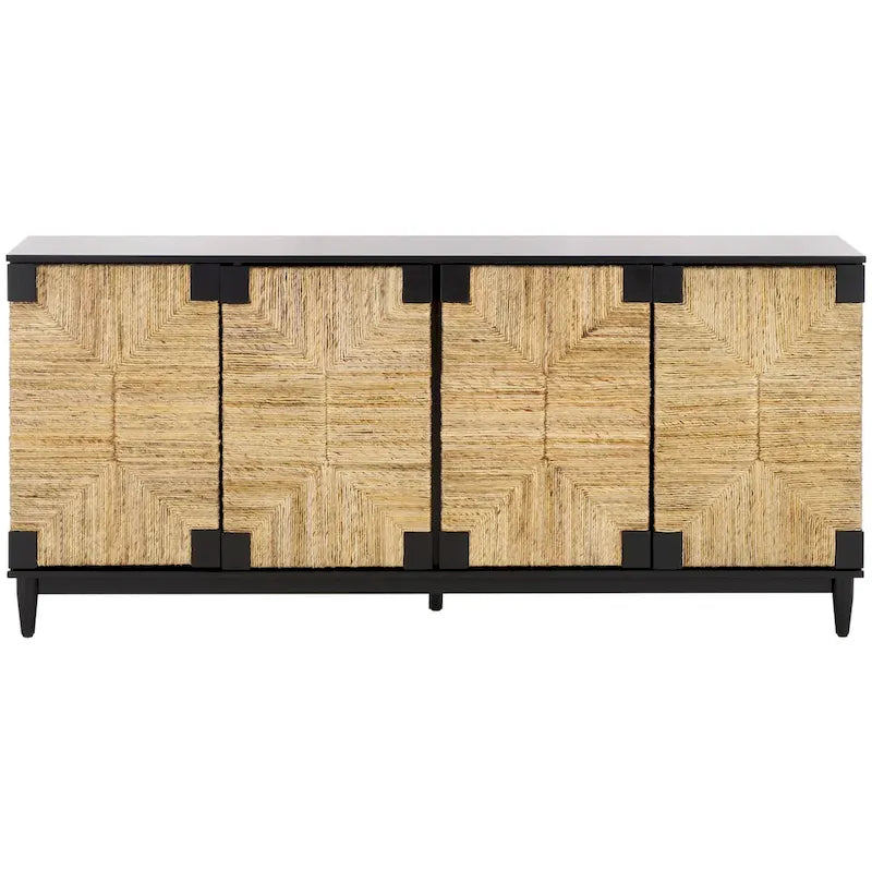 Couture Nedime Banana Stem 4-Door Sideboard - 69.8 In. W x 18.1 In. D x 32 In. H - 70Wx32Dx18H