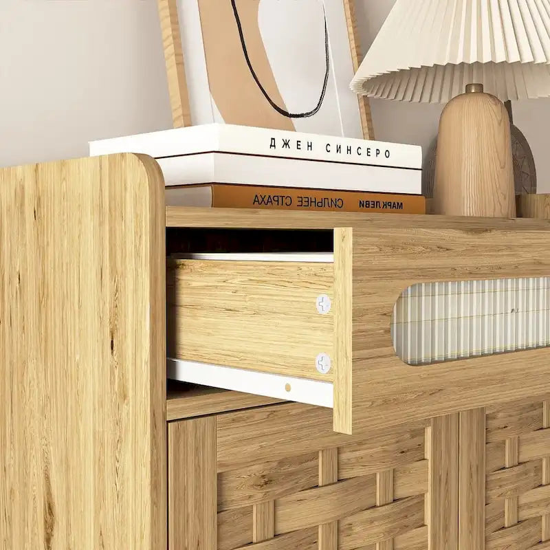 Versatile Farmhouse Storage Dresser Chest of Drawers for Bedroom