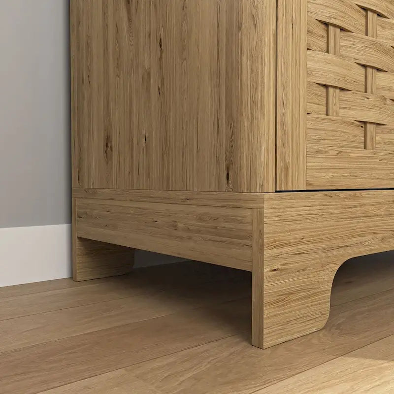 Versatile Farmhouse Storage Dresser Chest of Drawers for Bedroom