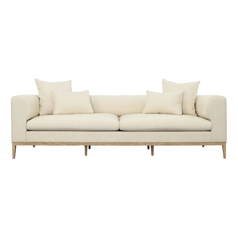 Dora 103 Upholstered Sofa, Beige