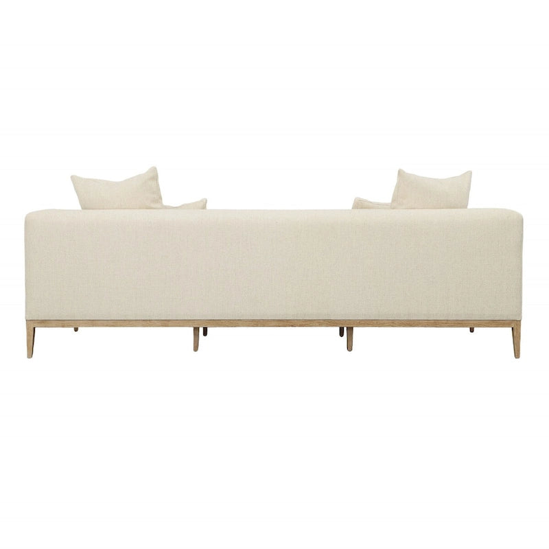 Dora 103 Upholstered Sofa, Beige
