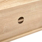 55.12 Rattan TV cabinet, double sliding doors